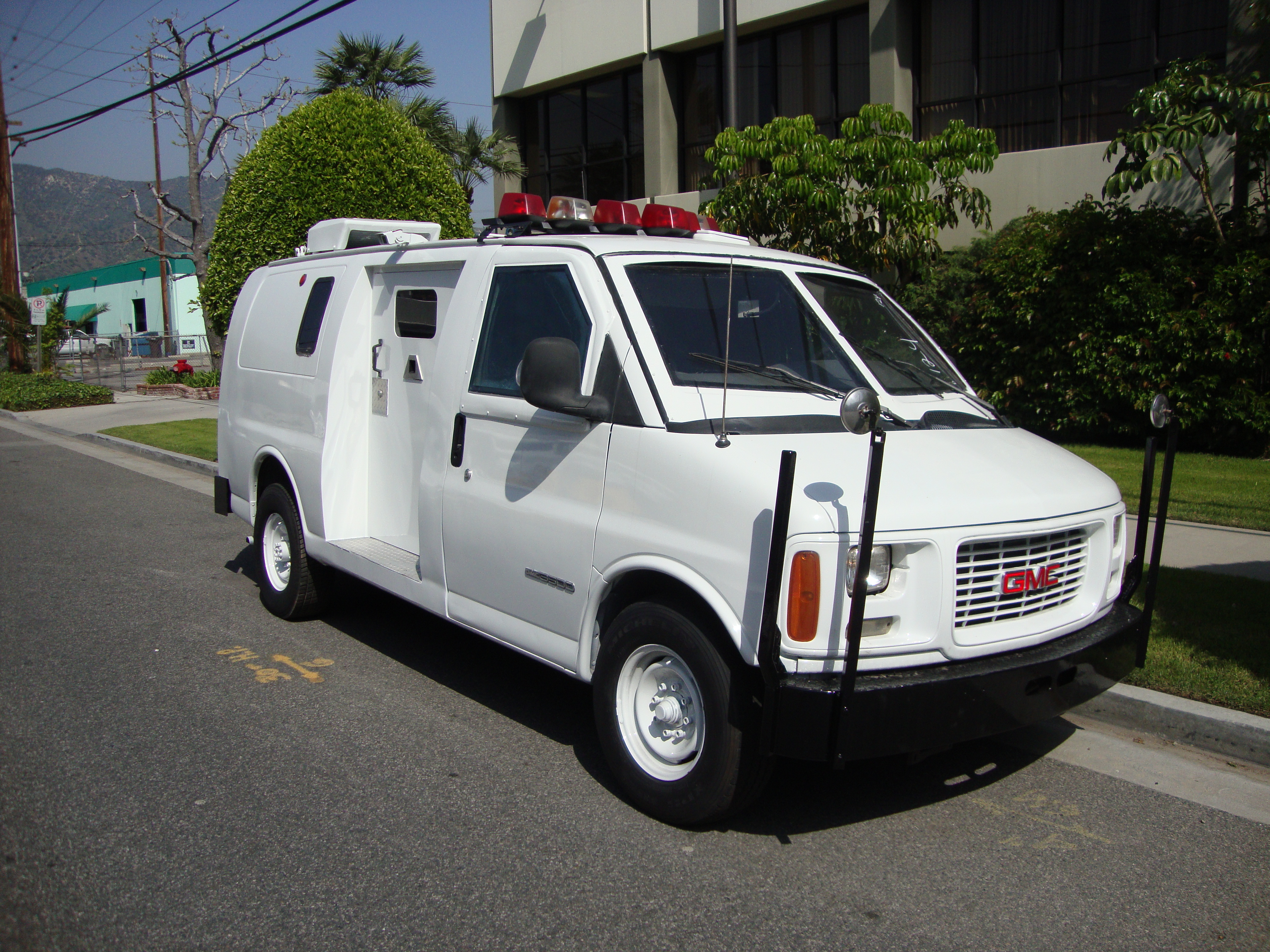 Refurbished GMC 3500 Armored Van