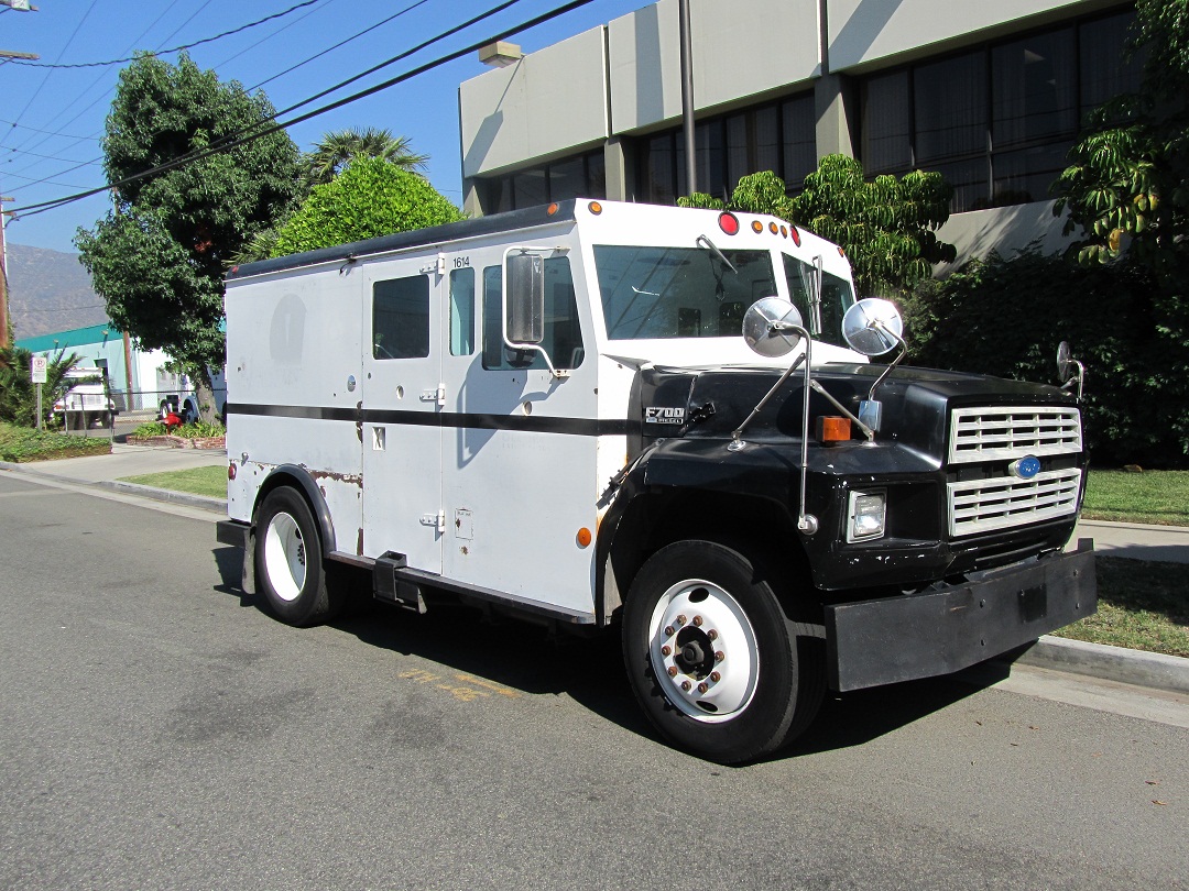 Used Ford F700 Diesel Armored Truck
