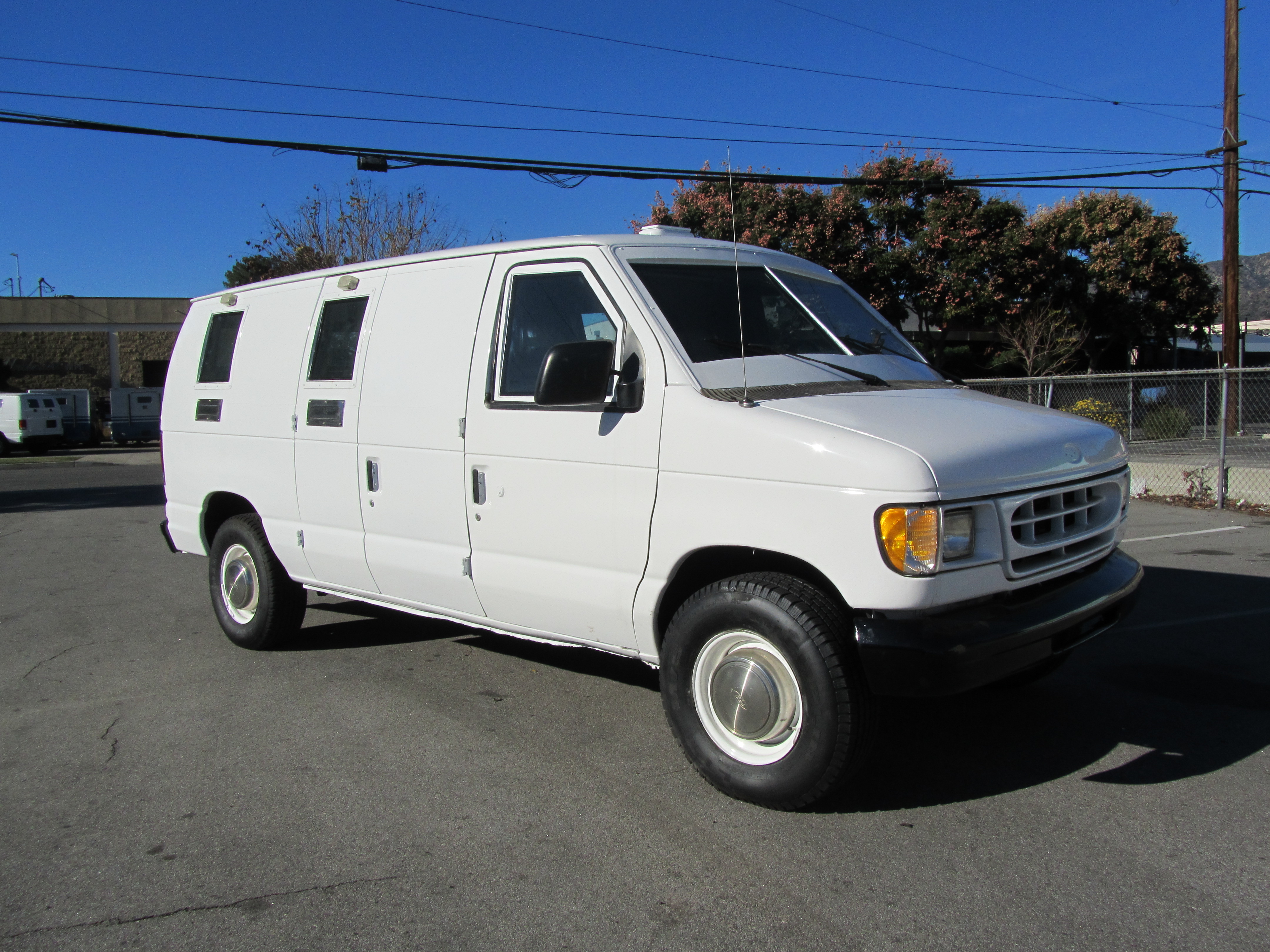 Refurbished Ford E350 Armored Check Cashing Van